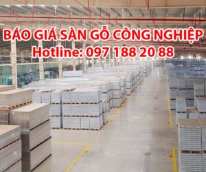 Giá sàn gỗ công nghiệp