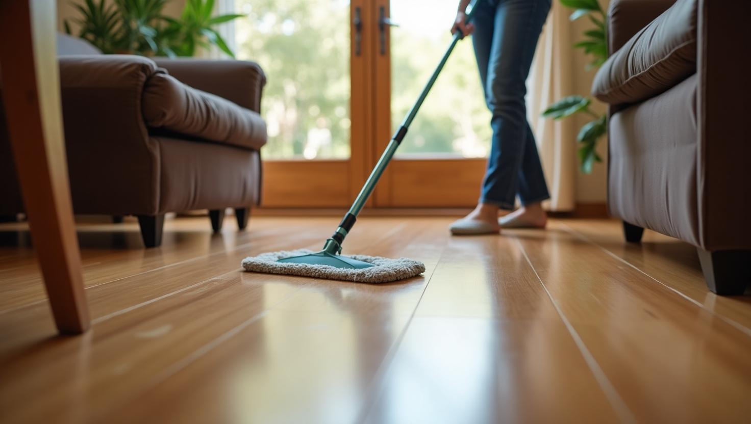 Một số mẹo bảo trì sàn gỗ sau khi đánh bóng