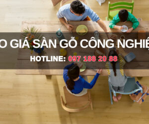 Giá sàn gỗ công nghiệp siêu tốt từ Gia An