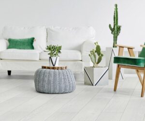 Sàn gỗ màu sáng màu sáng tăng tính thẩm mỹ cho không gian