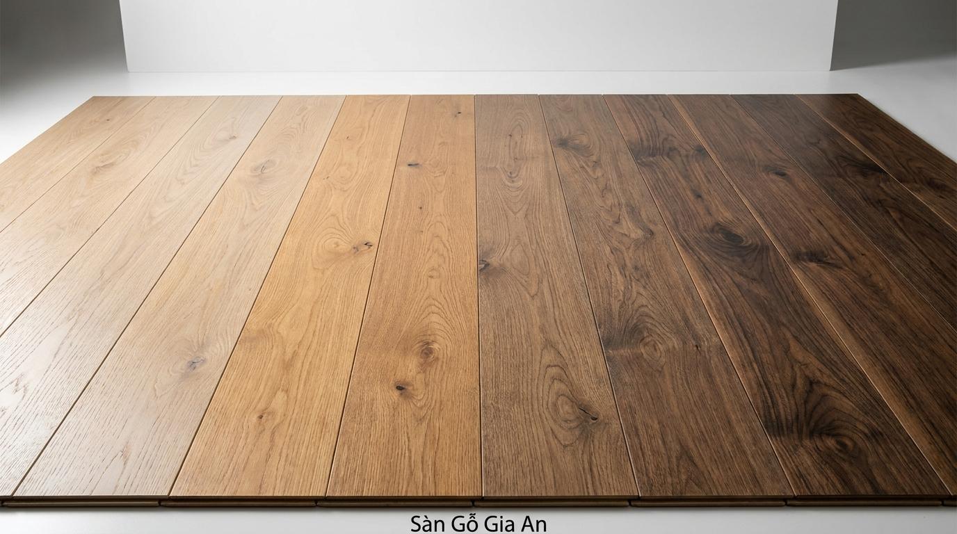 Điểm khác biệt về màu sắc, vân gỗ và tính thẩm mỹ