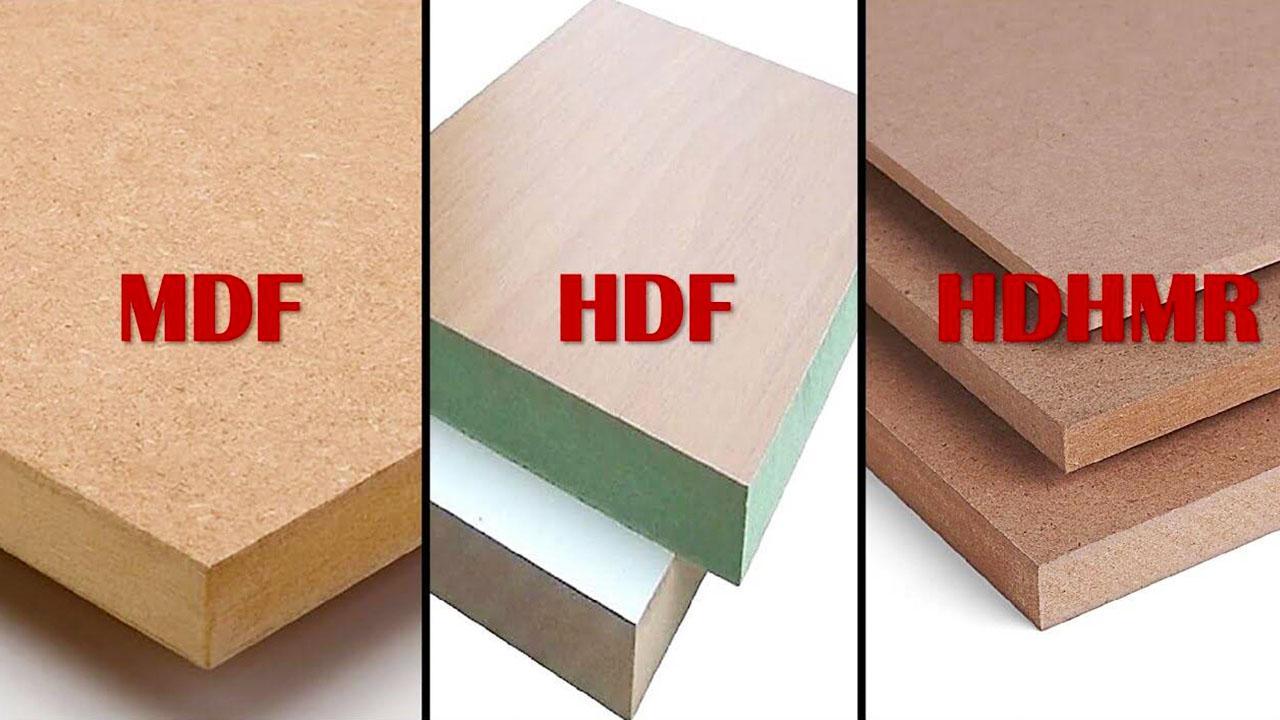 So sánh giữa gỗ MDF và gỗ HDF trong nội thất