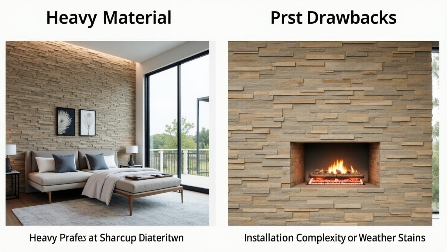 Ưu và nhược điểm khi sử dụng đá tự nhiên
