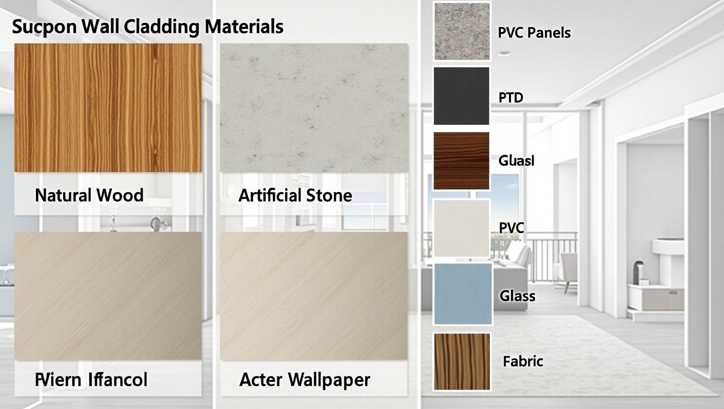 So sánh giữa các loại ốp tường phổ biến