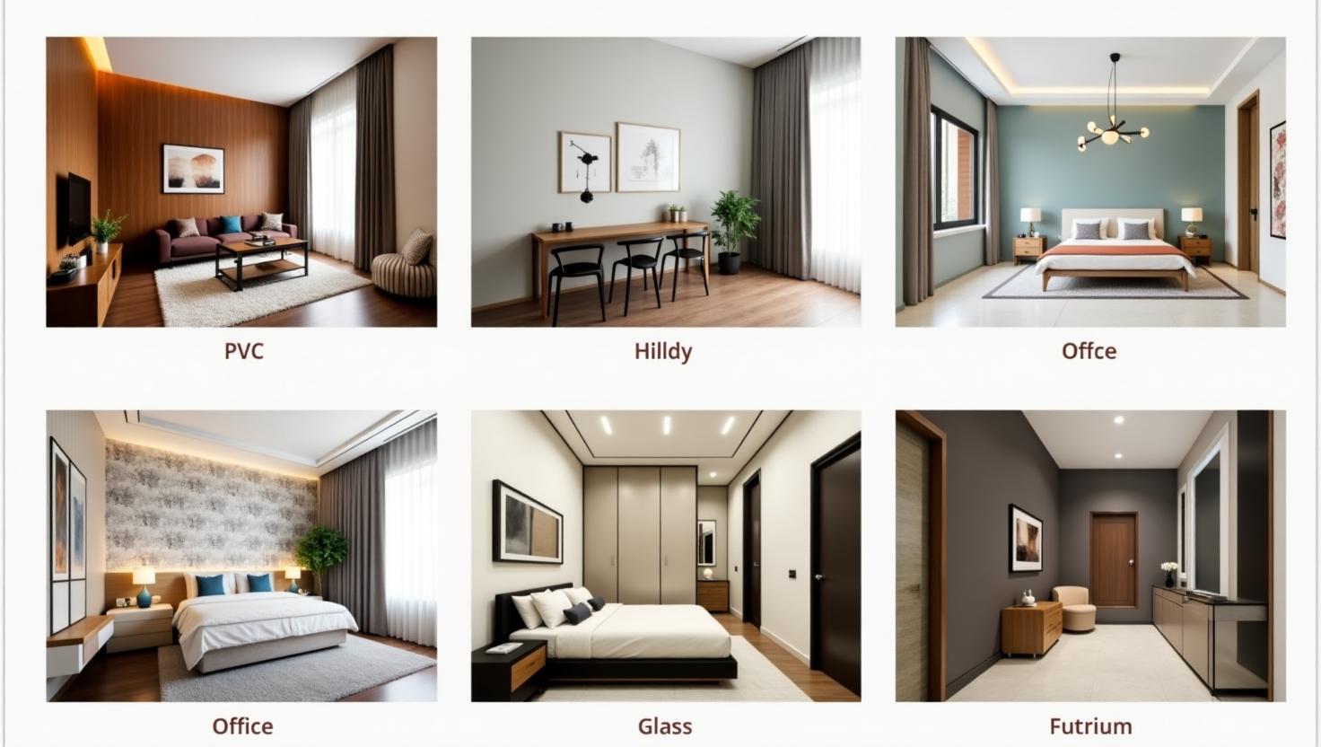 Ứng dụng của các loại ốp tường trong thiết kế nội thất
