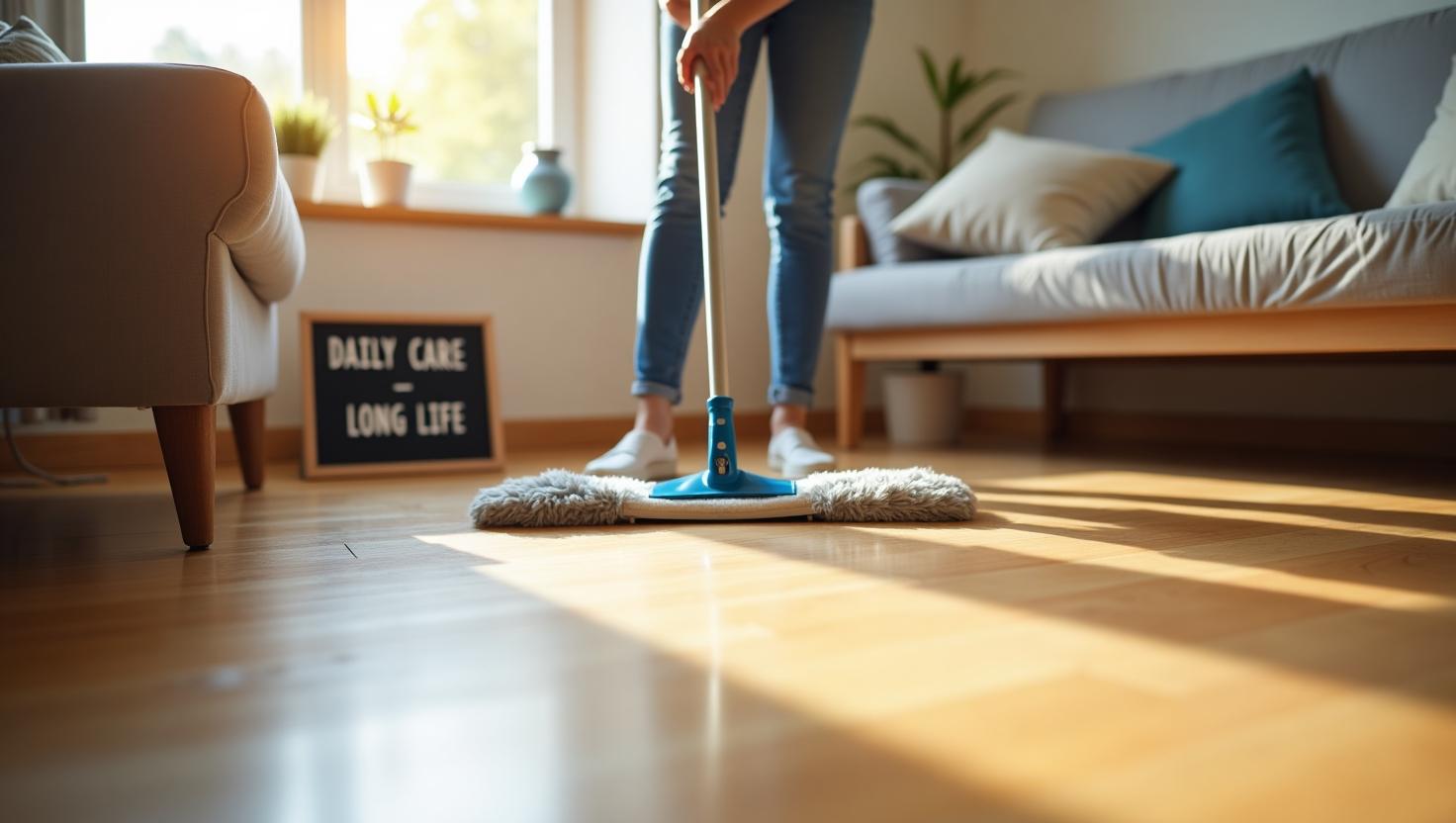 Cách sử dụng, bảo quản ảnh hưởng đến thời gian bảo hành sàn gỗ