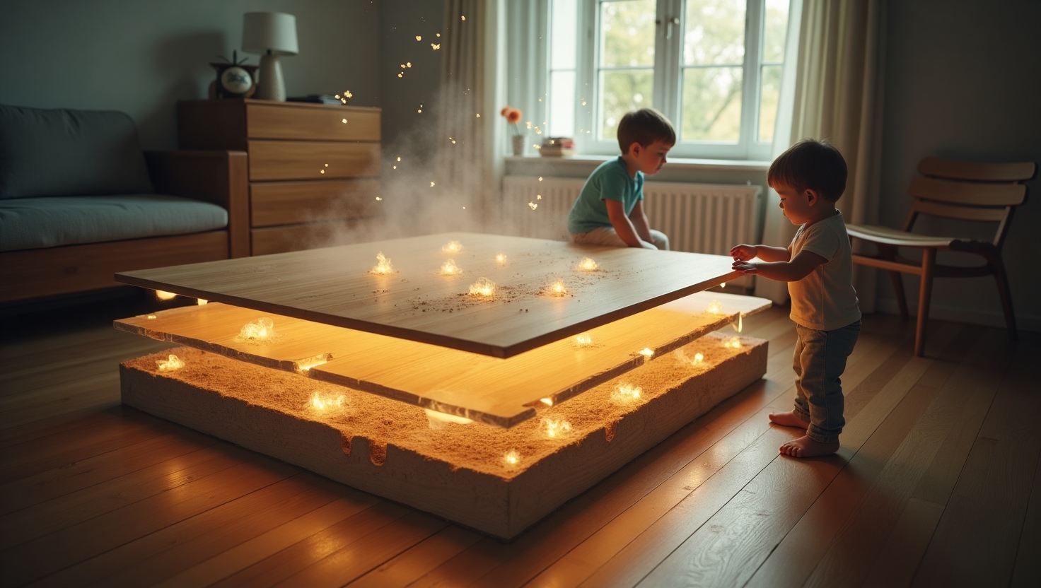Các chất độc trong sàn gỗ