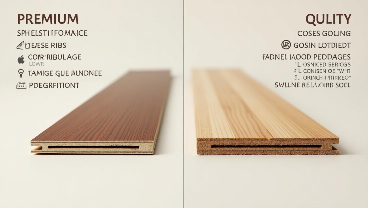 So sánh tiêu chuẩn chất lượng giữa các loại sàn gỗ