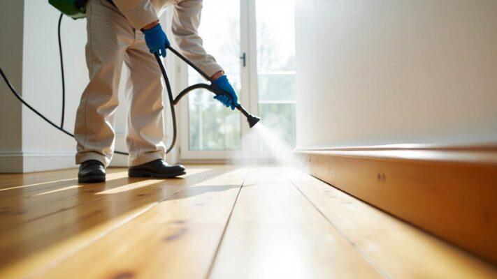 Các phương pháp xử lý mối mọt sàn gỗ hiệu quả