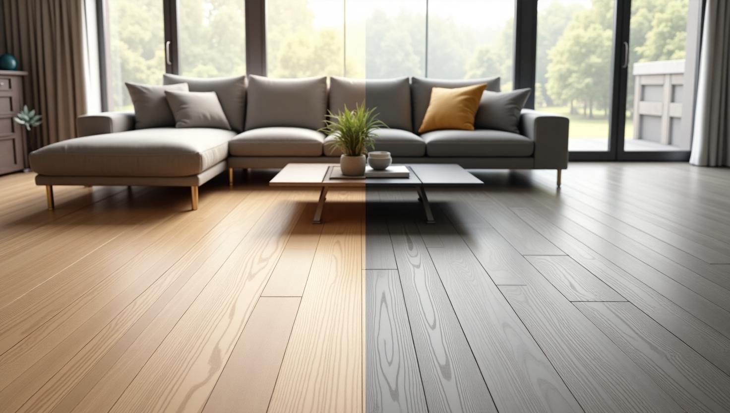 So Sánh Giữa Sàn Gỗ Công Nghiệp và Sàn Gỗ Tự Nhiên
