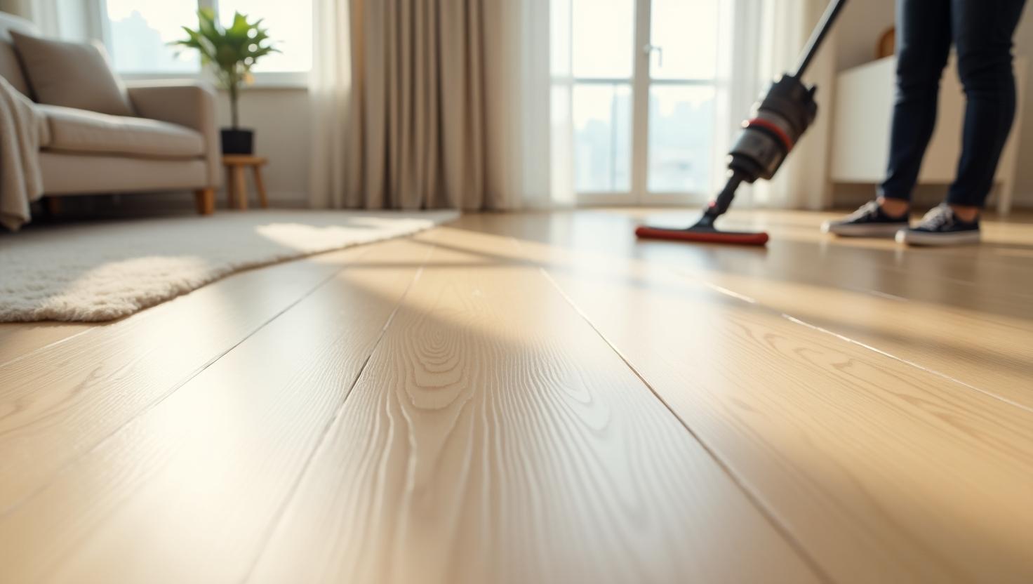 Bảo Trì và Vệ Sinh Sàn Nhựa Giả Gỗ Hàn Quốc