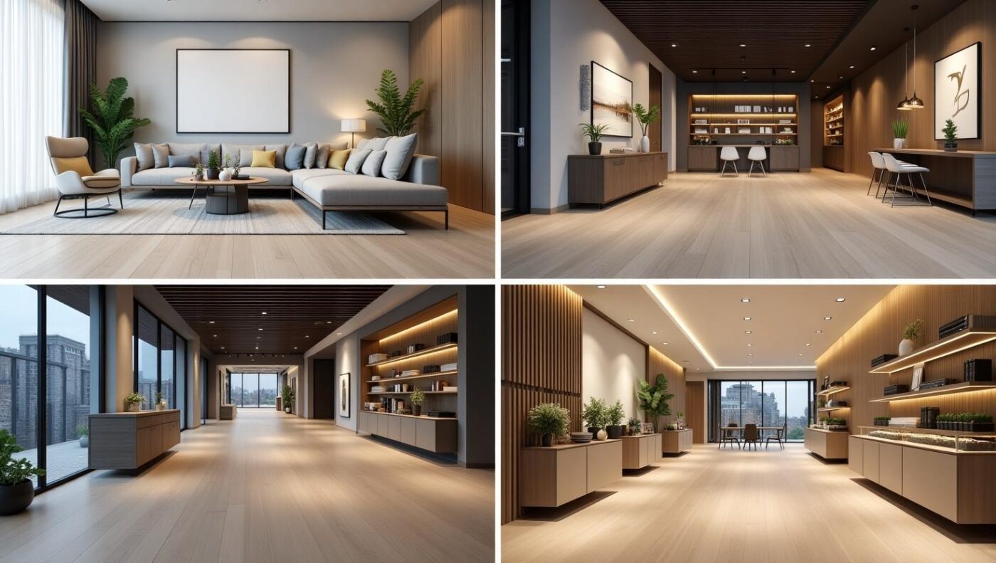 Các Ứng Dụng Thực Tế Của Sàn Nhựa Giả Gỗ Hàn Quốc