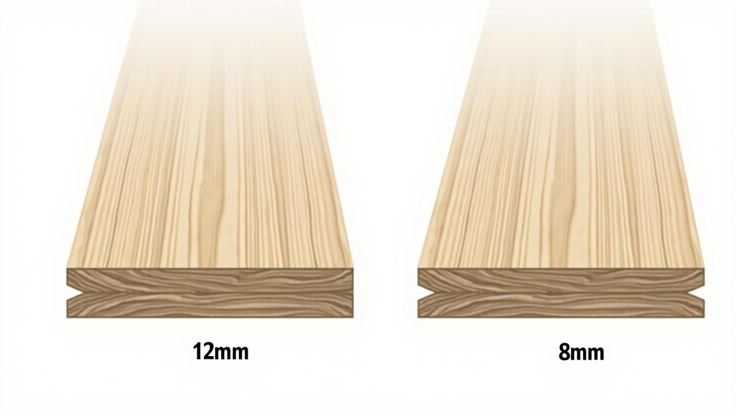 Sàn Gỗ 12mm vs Sàn Gỗ 8mm