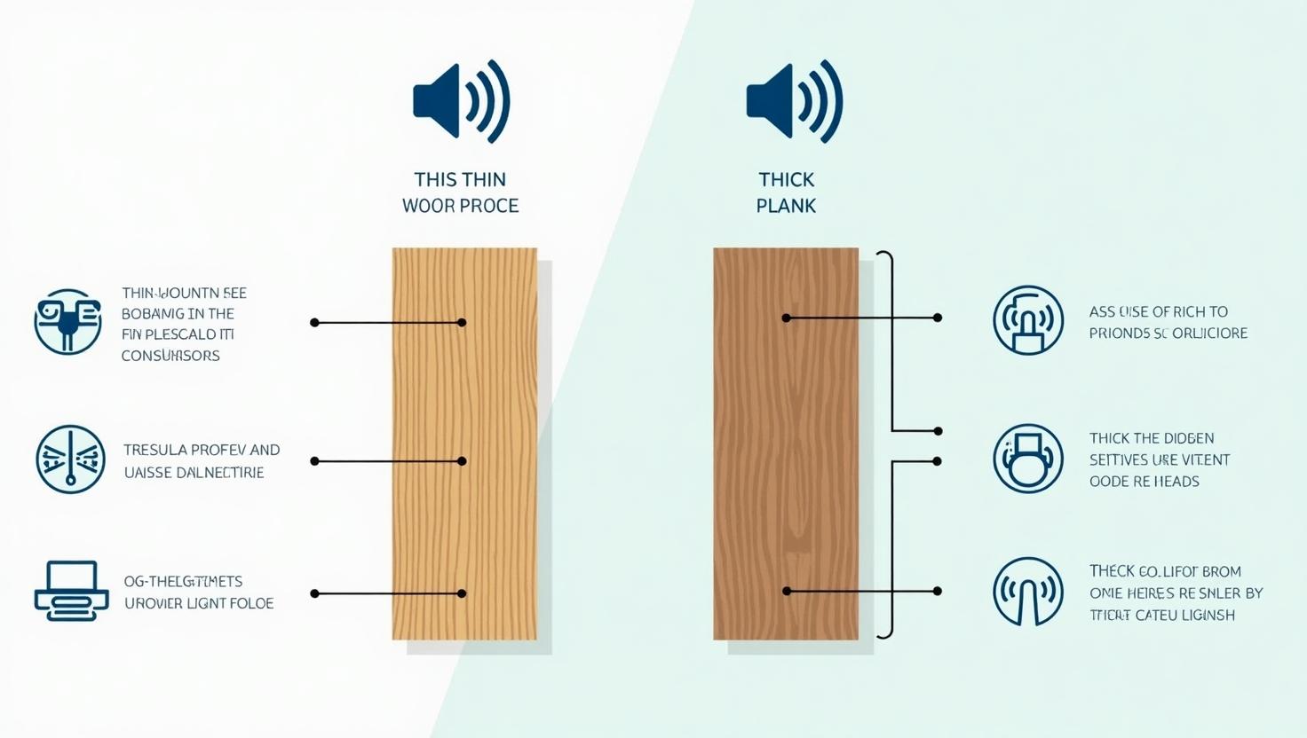 Sàn gỗ dày hơn có hiệu quả hơn không?