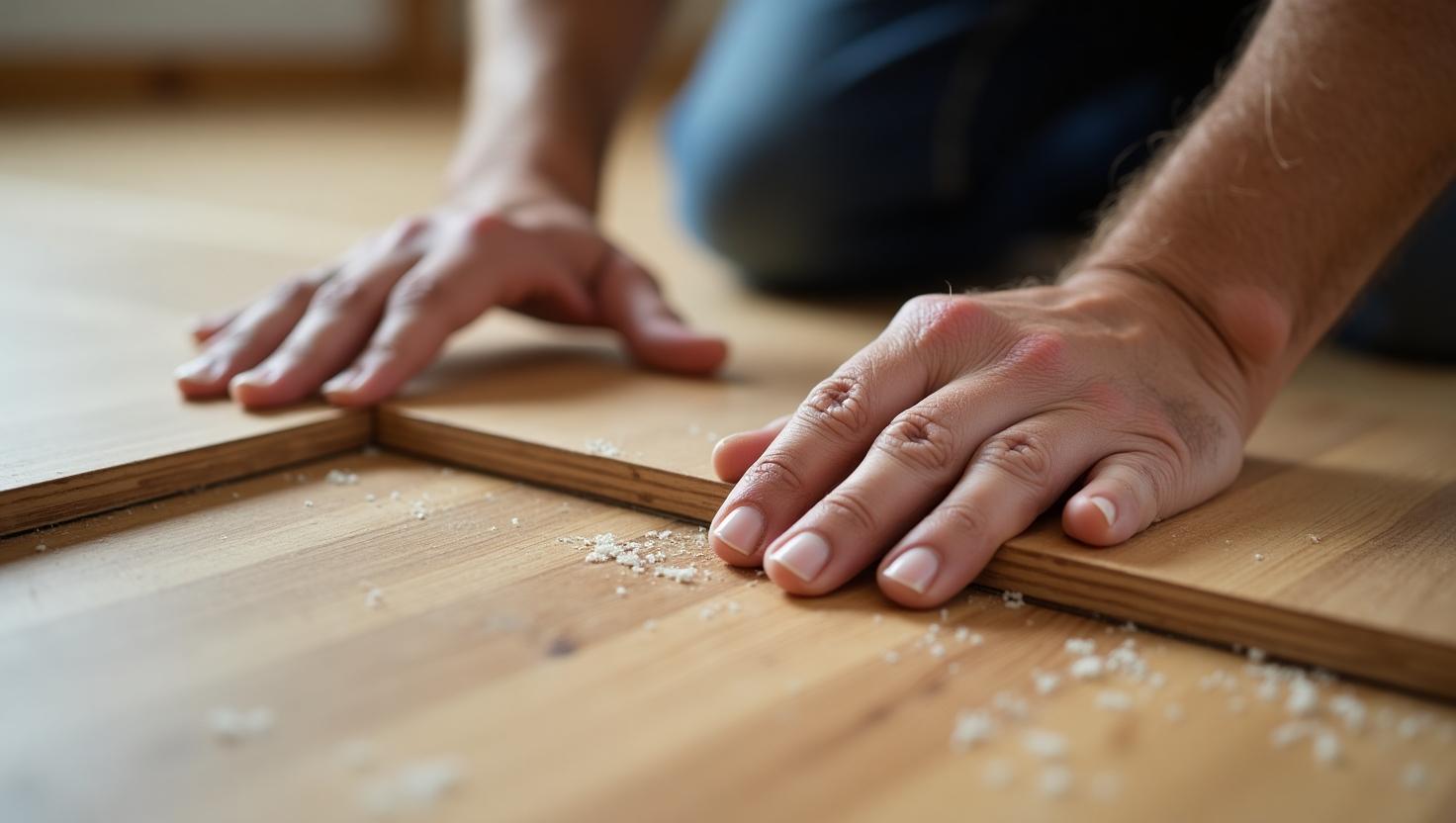 Hướng dẫn lắp đặt tấm sàn gỗ công nghiệp