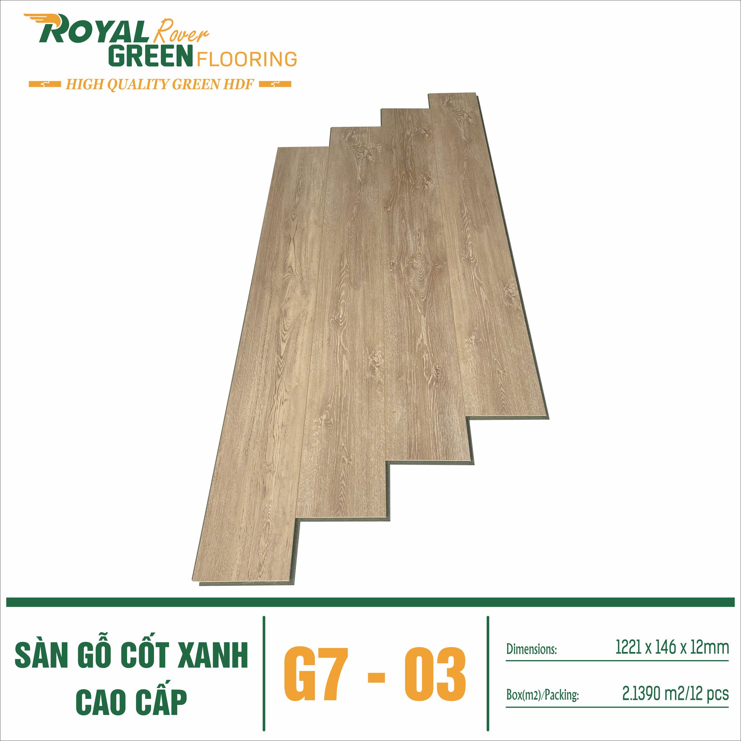 Sàn Gỗ Royal Green G7-03
