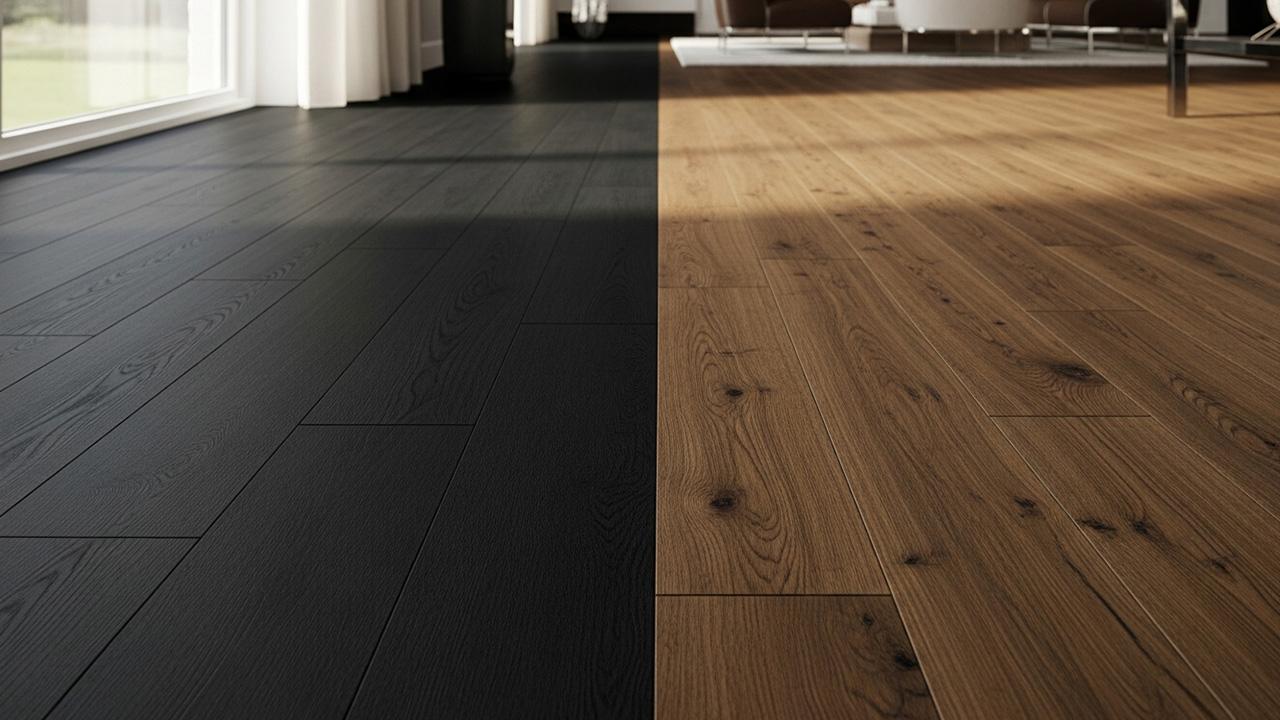 So Sánh Sàn Gỗ Cốt Đen Malaysia Với Sàn Gỗ Tự Nhiên