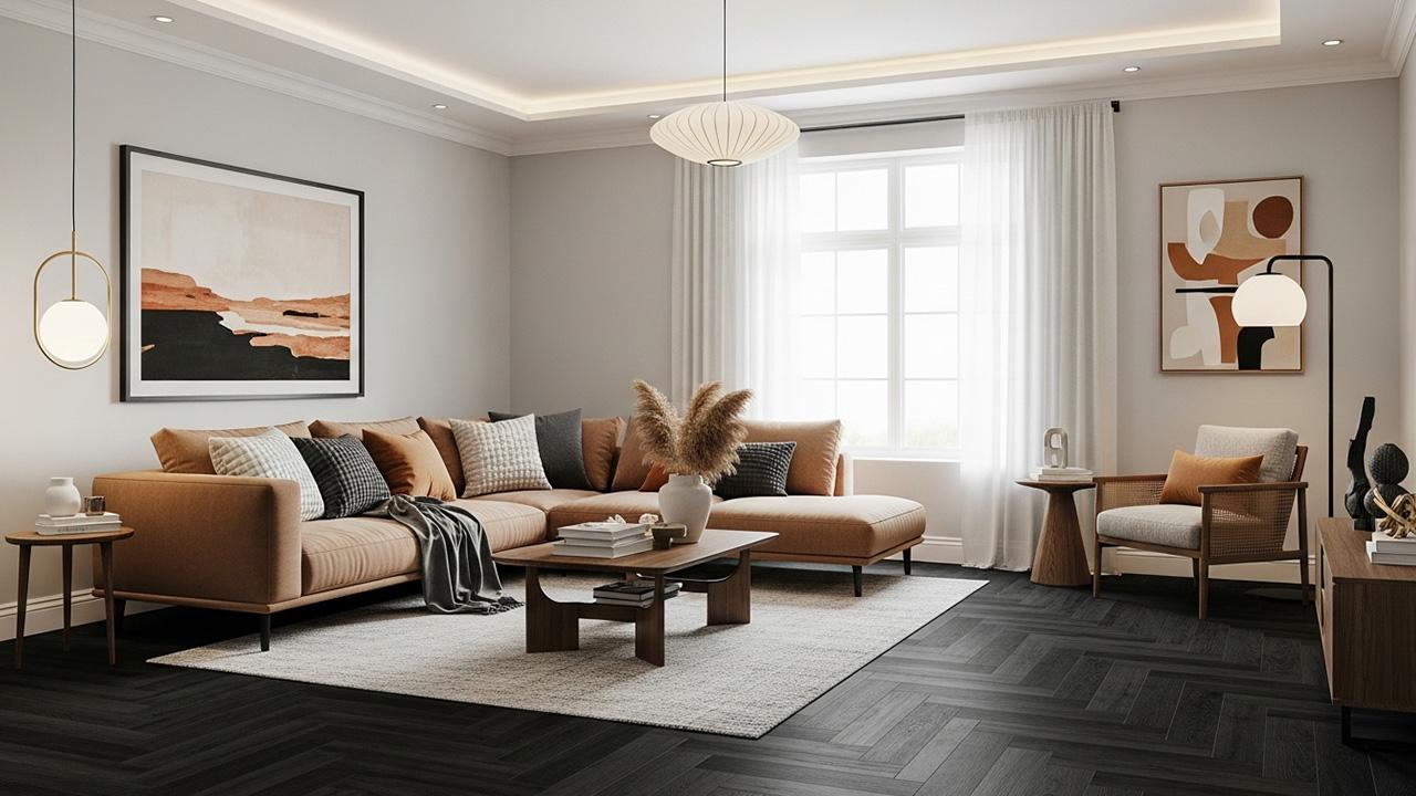 Sử Dụng Sàn Gỗ Cốt Đen Malaysia Trong Các Không Gian Sống
