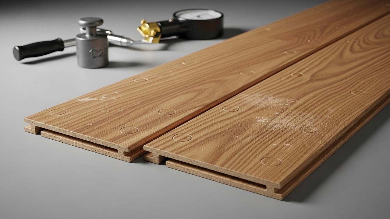 Sàn gỗ Malaysia 12mm có độ bền cao.