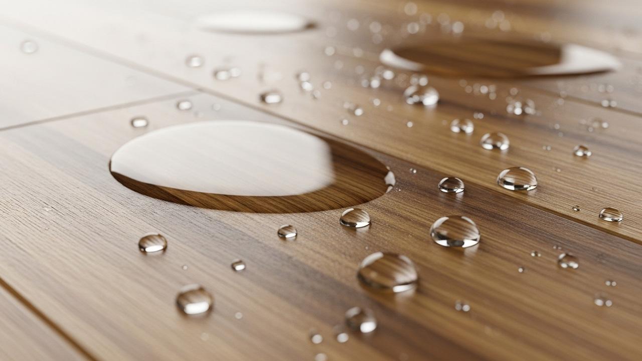 Sàn gỗ Malaysia 12mm khả năng chịu nước cao.