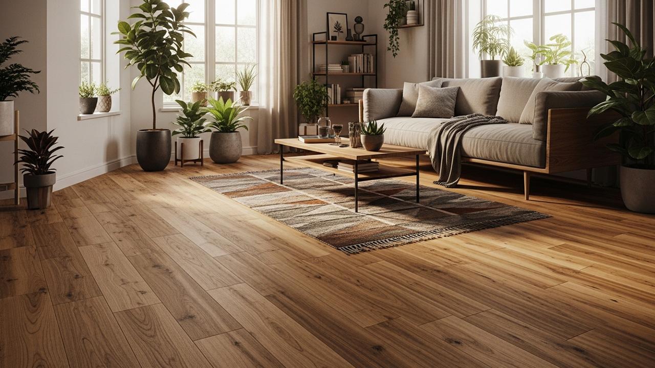 Ứng dụng sàn gỗ Malaysia 12mm cho nhà ở