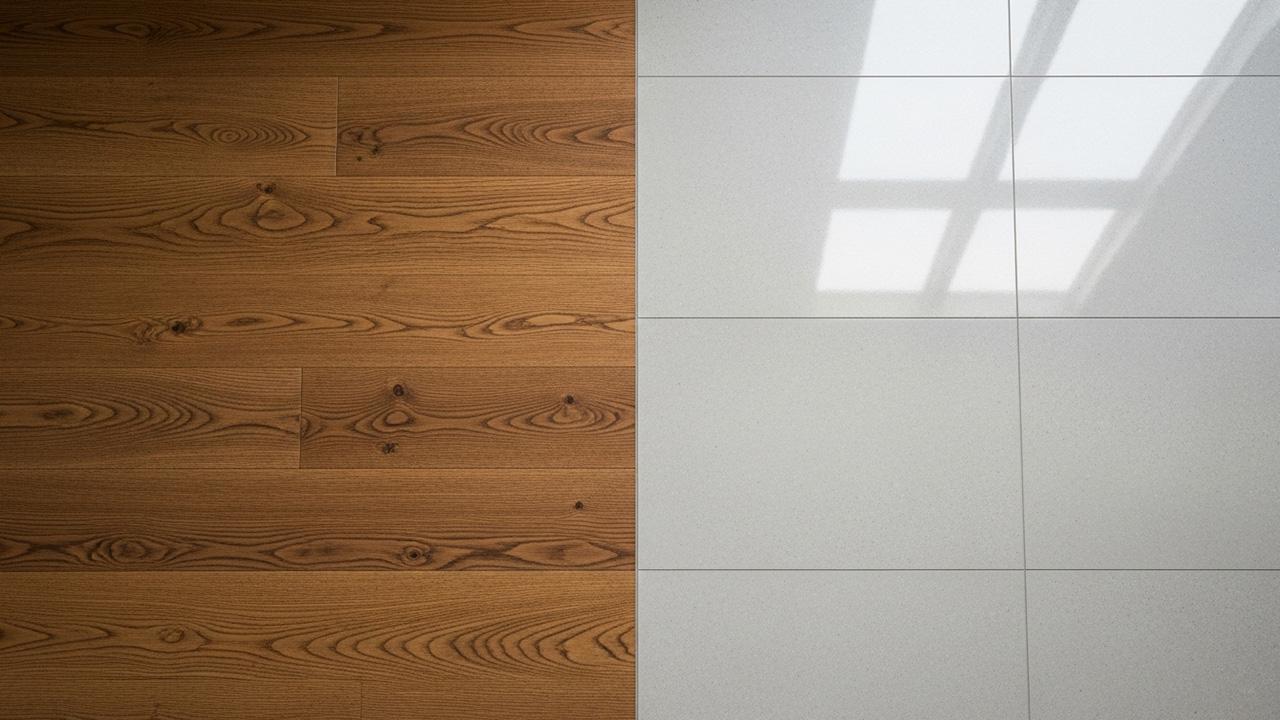 So sánh với sàn gạch