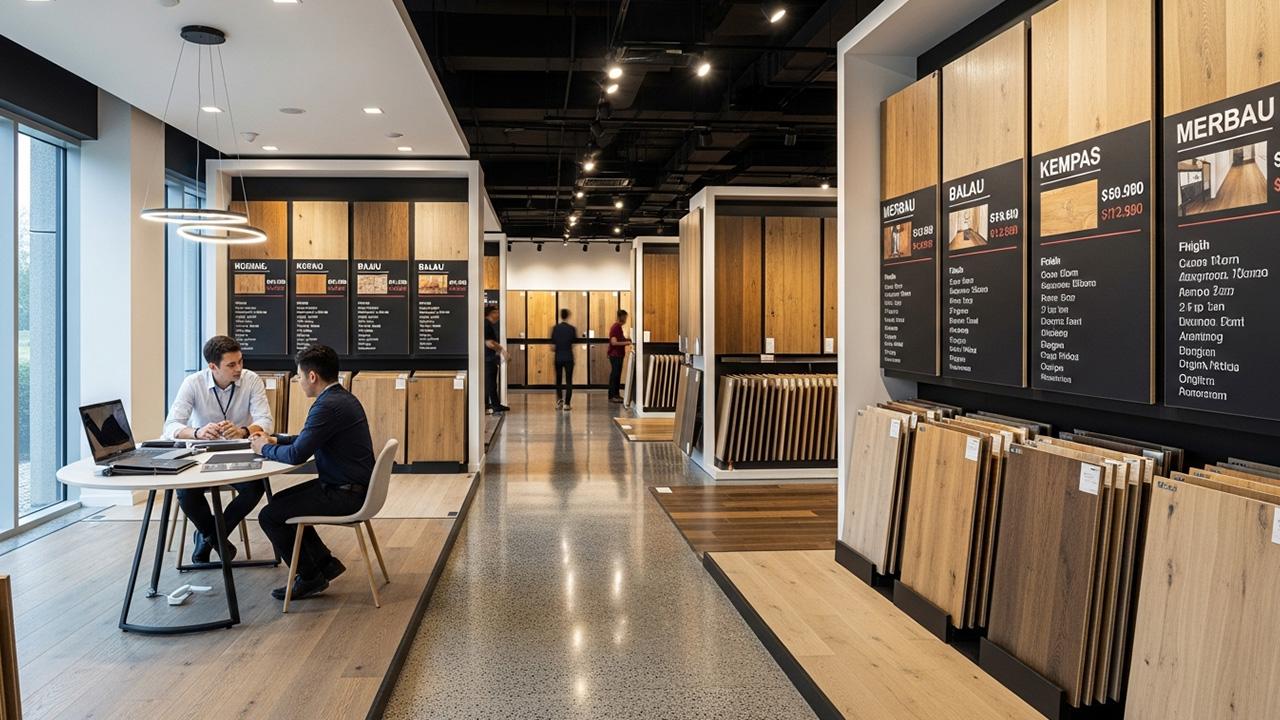 Cách chọn mua sàn gỗ xương cá Malaysia: Chọn phân khúc